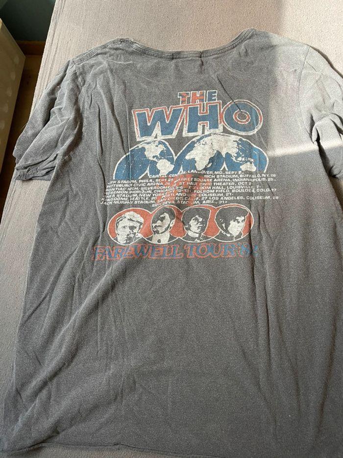 T-shirt the who - photo numéro 3