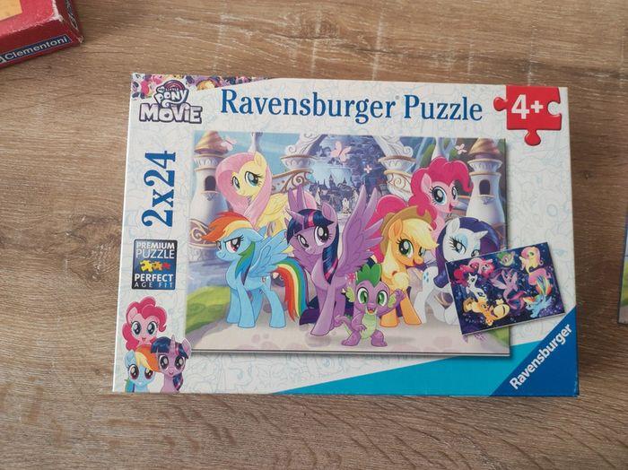 Puzzles little poney 2x24 pieces - photo numéro 1