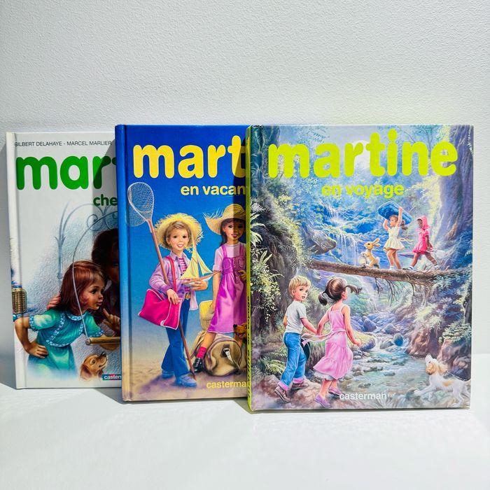 Lot de 3 livres illustrés Martine pour enfants filles garçons - photo numéro 1