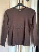 Tee-shirt Marron Etam