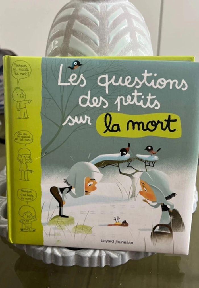 Livre enfants «  les questions des petits sur la mort « - photo numéro 1