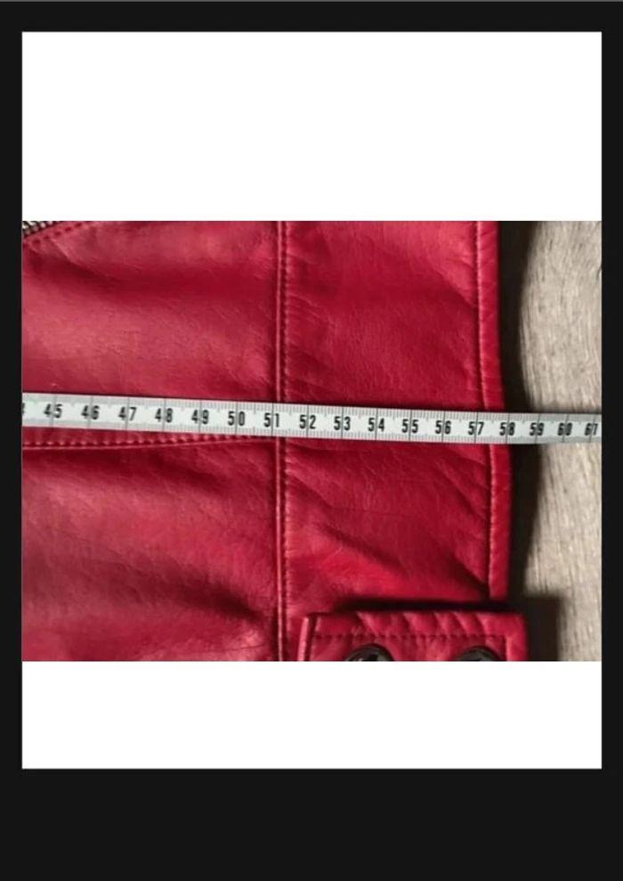 Veste cache cache rouge taille 44 - photo numéro 13