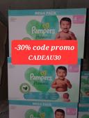 Couches pampers taille 4 harmonie 80couches