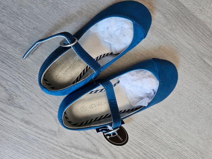 Chaussures de cérémonie bleue okaidi - photo numéro 1