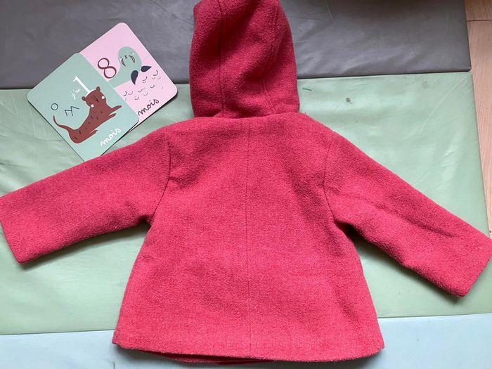 Manteau à capuche rose - photo numéro 4