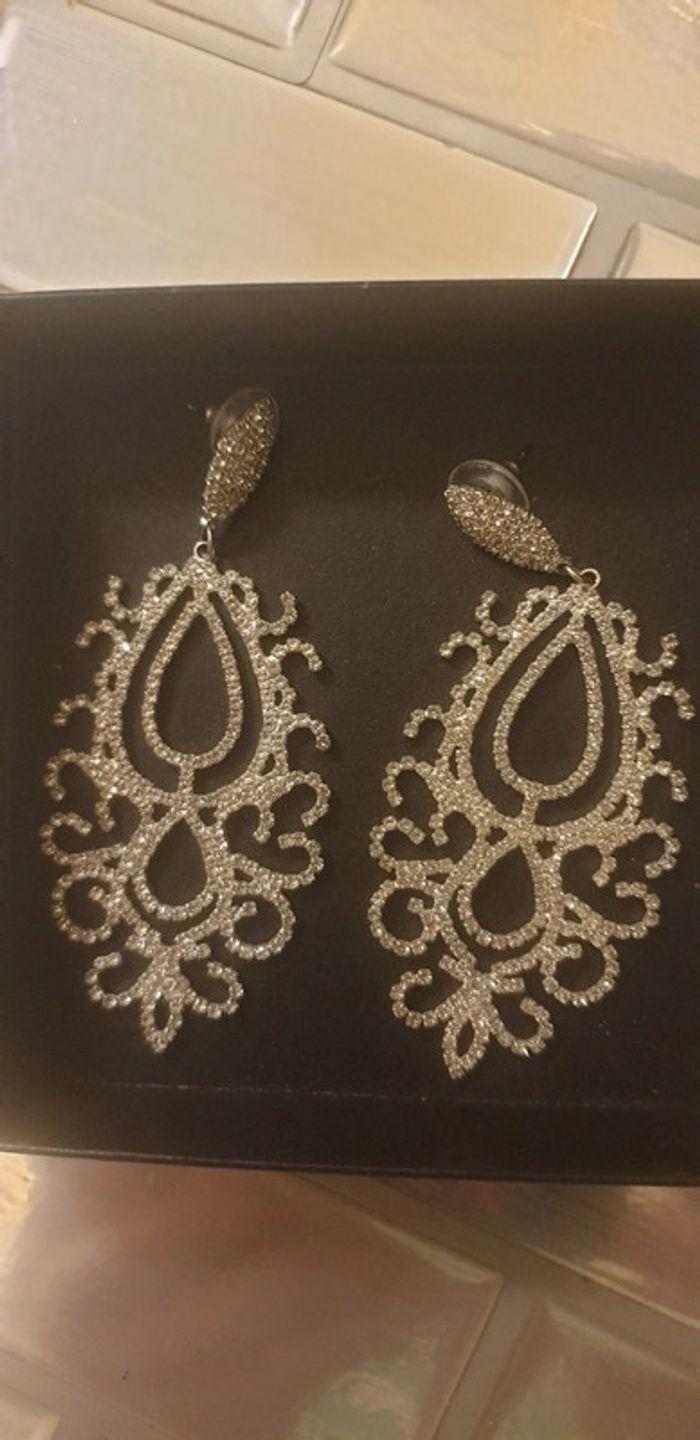 Parrure boucles d'oreilles collier - photo numéro 2