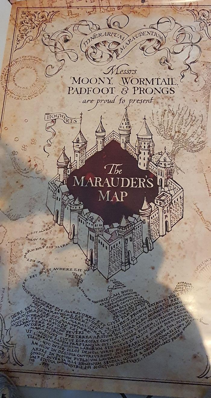 Poster harry potter the marauders map