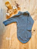 Body manches longues col roulé coton petit bateau