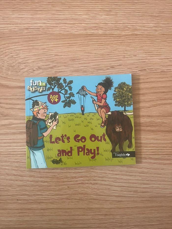 Livre d’anglais niveau A1 let’s go out and play - photo numéro 1