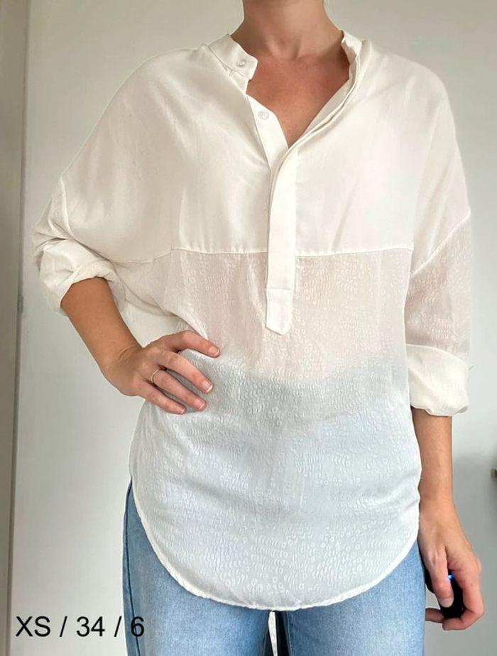 Blouse blanche Deby Debo taille 34 💖 - photo numéro 1