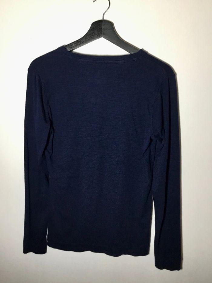 Top manches longues pour femme Lauren Jeans Co Ralph Lauren bleu marine taille M 078 - photo numéro 2