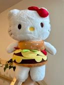 Peluche Hello Kitty déguisement Hamburger 🍔