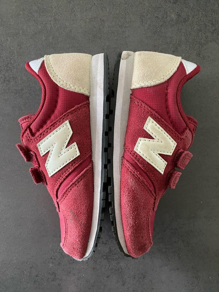 Baskets New Balance YV420YR rouge taille 28 - photo numéro 7