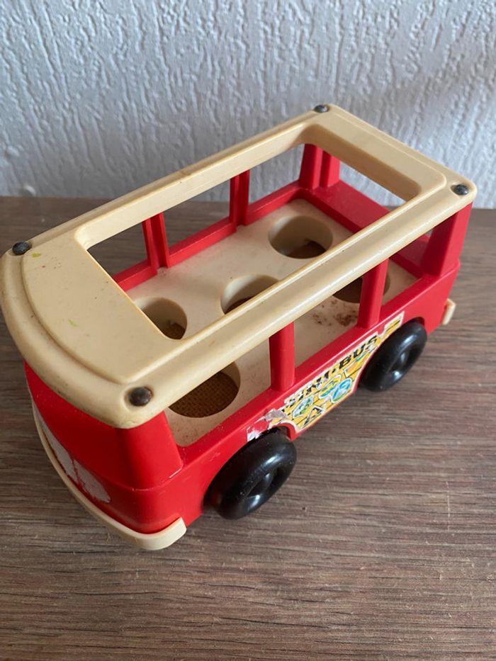 Bus fisher price vintage - photo numéro 1