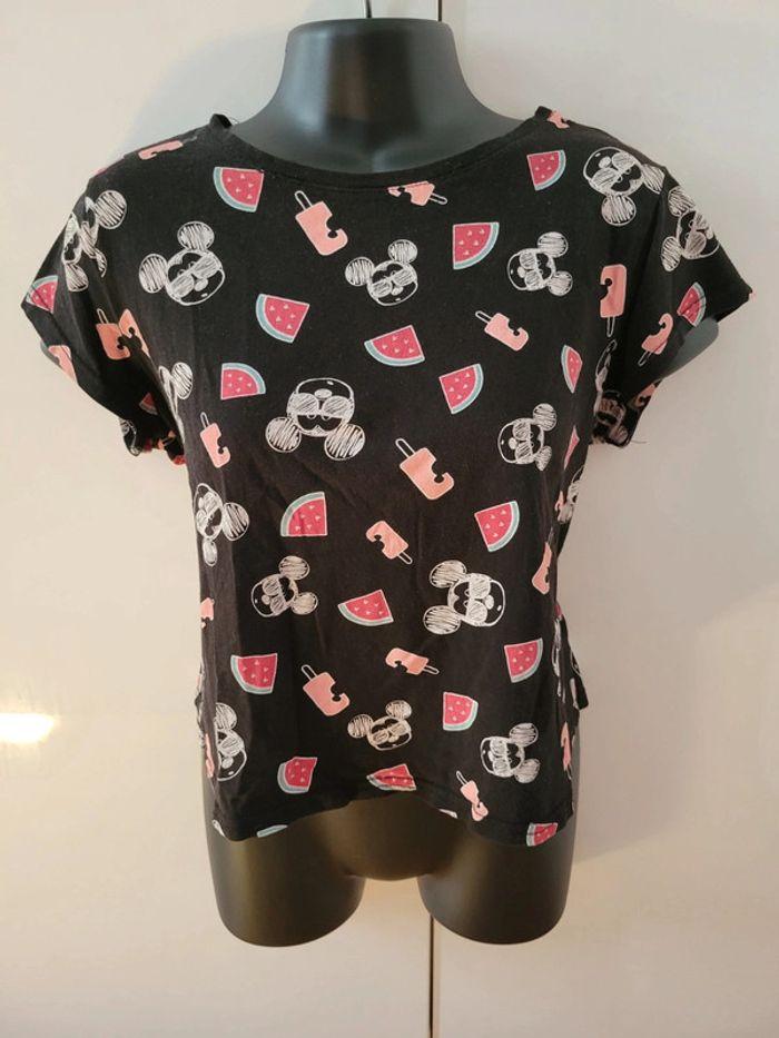 Tee shirt Disney Mickey Mouse Disneyland paris  taille XS S 36 - photo numéro 2