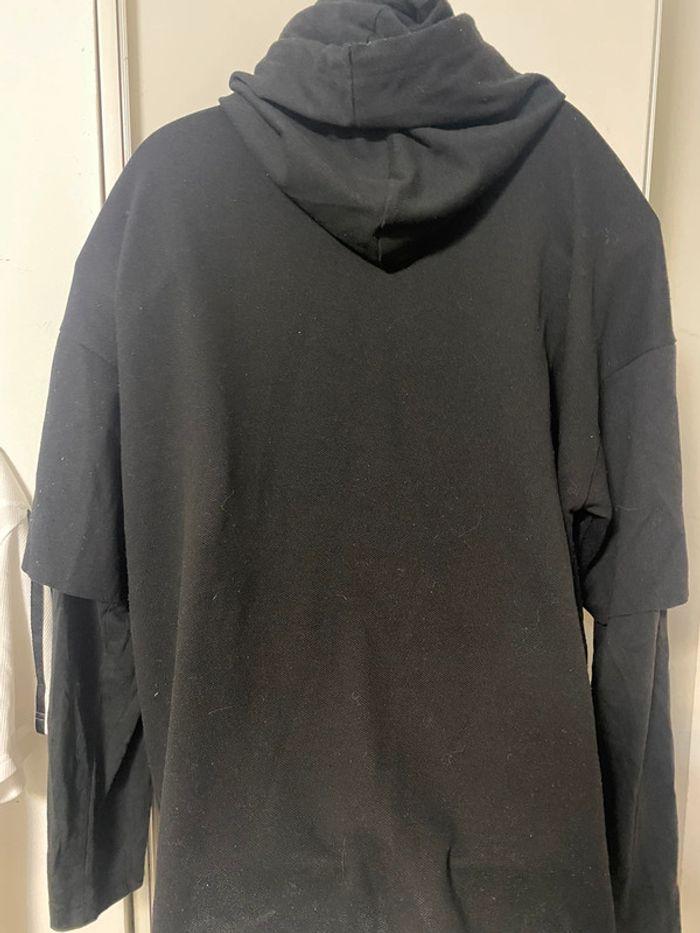 sweat long à capuche/ pull .Bershka. Taille L - photo numéro 8