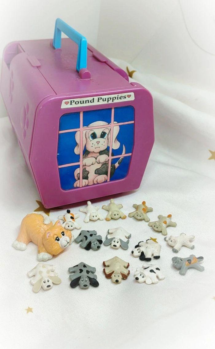 1995 amici maison house mini micro pet littlest Pound puppies patouf chien chat galoob lgti ppi - photo numéro 2