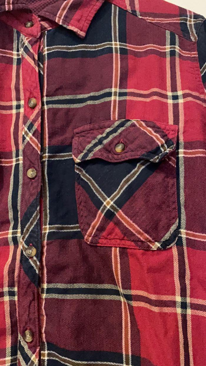 Chemise à carreaux Abercrombie taille S - photo numéro 3