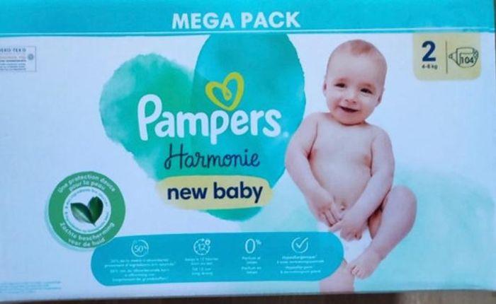 Pampers harmonie taille 2 - photo numéro 2