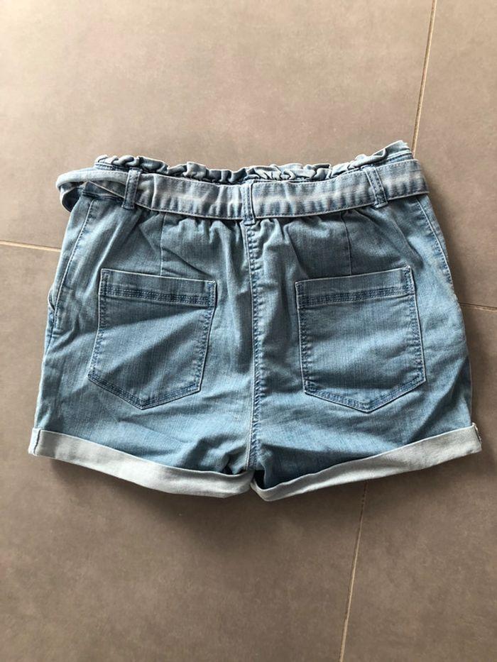 short  en jean's pour fille - photo numéro 3