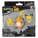 Pichu pikachu raichu figurine select evolution pokémon