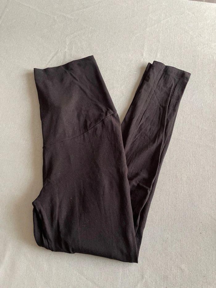 Legging maternité noir Kiabi taille 42/44 - photo numéro 1