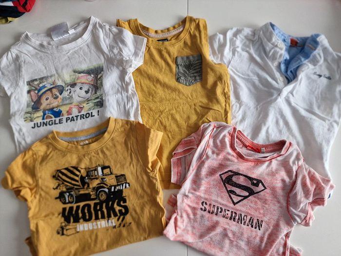 lot 6 t shirts manche courte - photo numéro 1