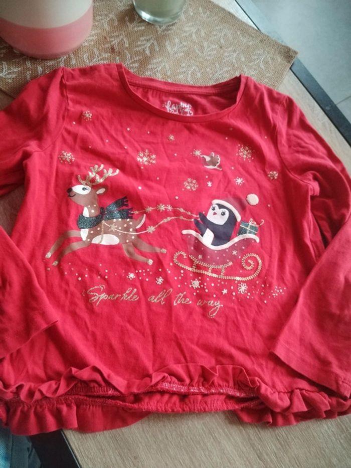 Tee shirt de Noël 7 ans - photo numéro 2