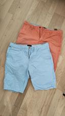 Short homme bleu w30