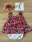 Robe body Petit Bateau 1 mois TBE