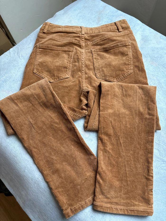 Pantalon en velours, taille 34 vintage - photo numéro 2