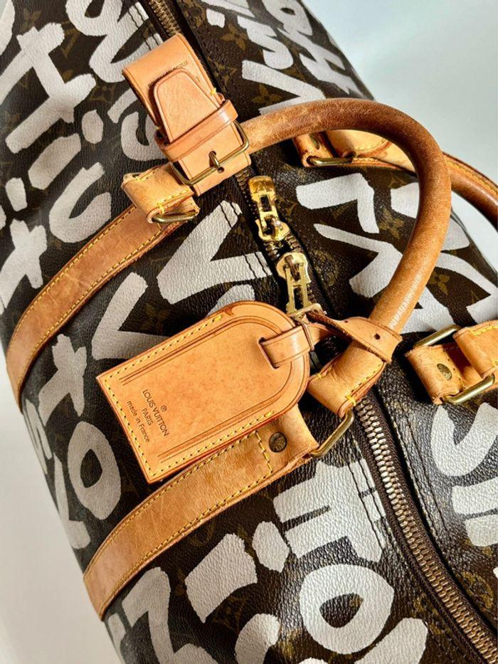 Louis Vuitton Vintage Édition Limitée Graffiti Keepall 50 - photo numéro 16