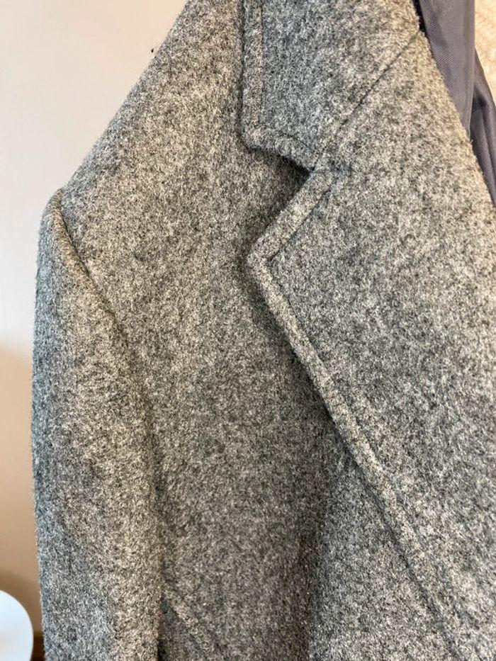 Manteau long / pardessus gris taille L / 40 Boutique Indépendante - photo numéro 9