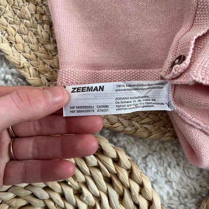 Gilet Zeeman naissance fille - photo numéro 5