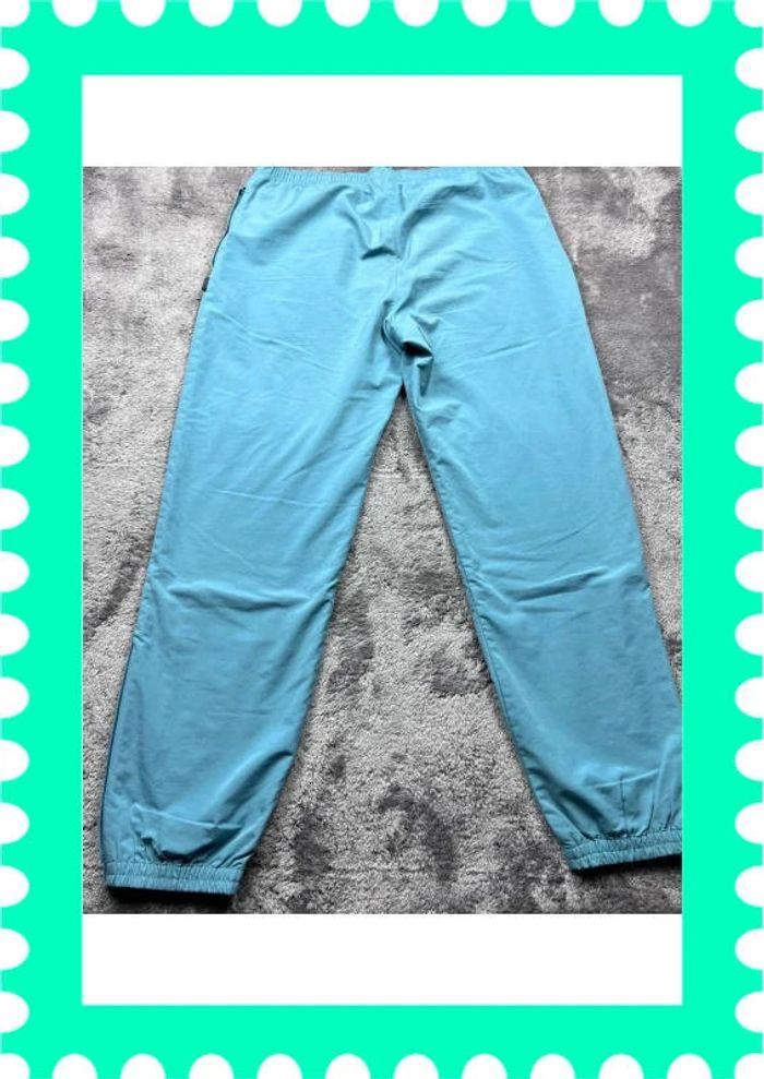 👕 Track Pant Pantalon survêtement jogging Vintage Adidas logo brodé Turquoise Taille XL 👕 - photo numéro 2