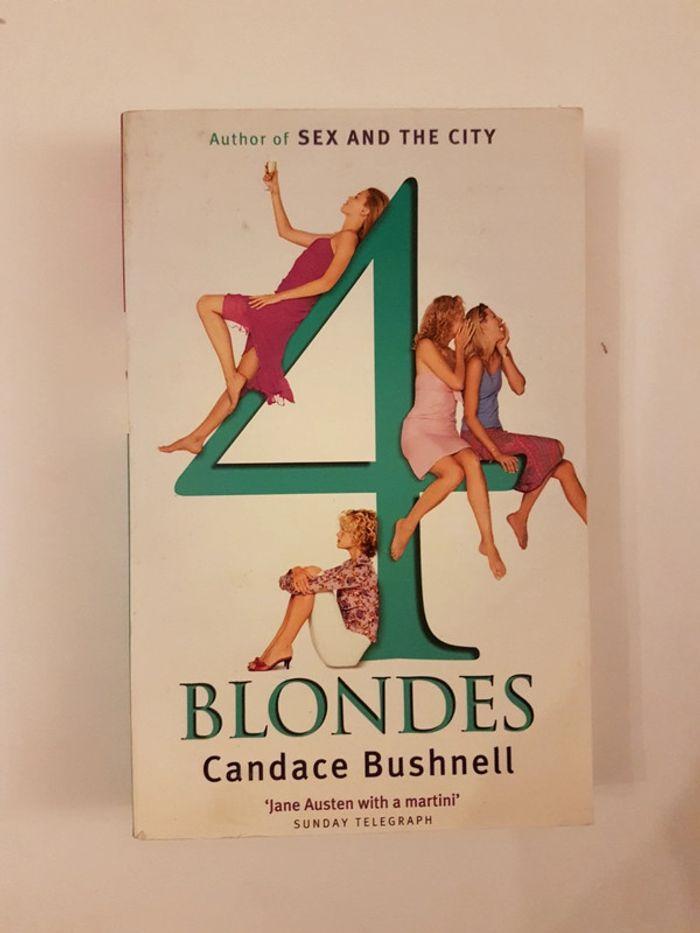 4 blondes Candace Bushnell - photo numéro 1