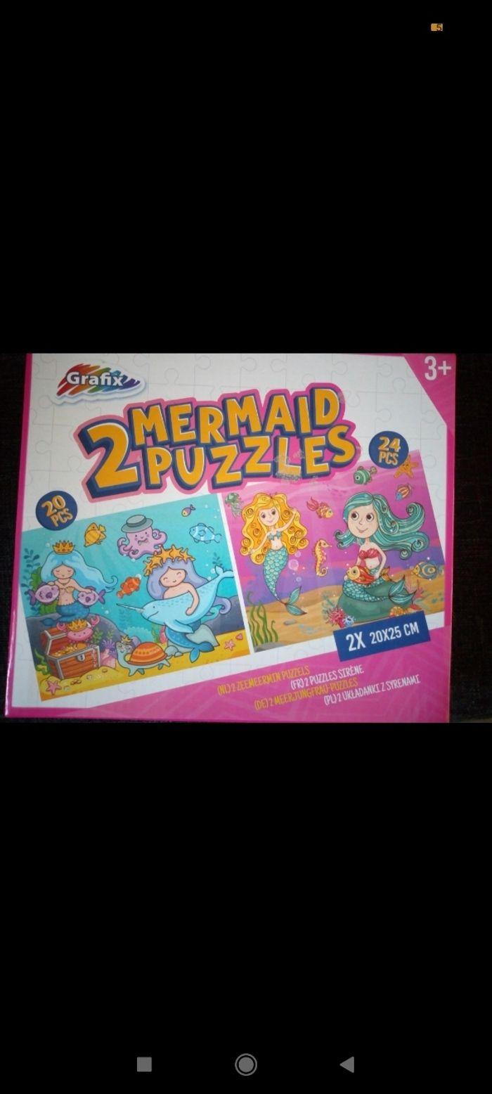 Puzzles sirènes 24 pièces - photo numéro 1