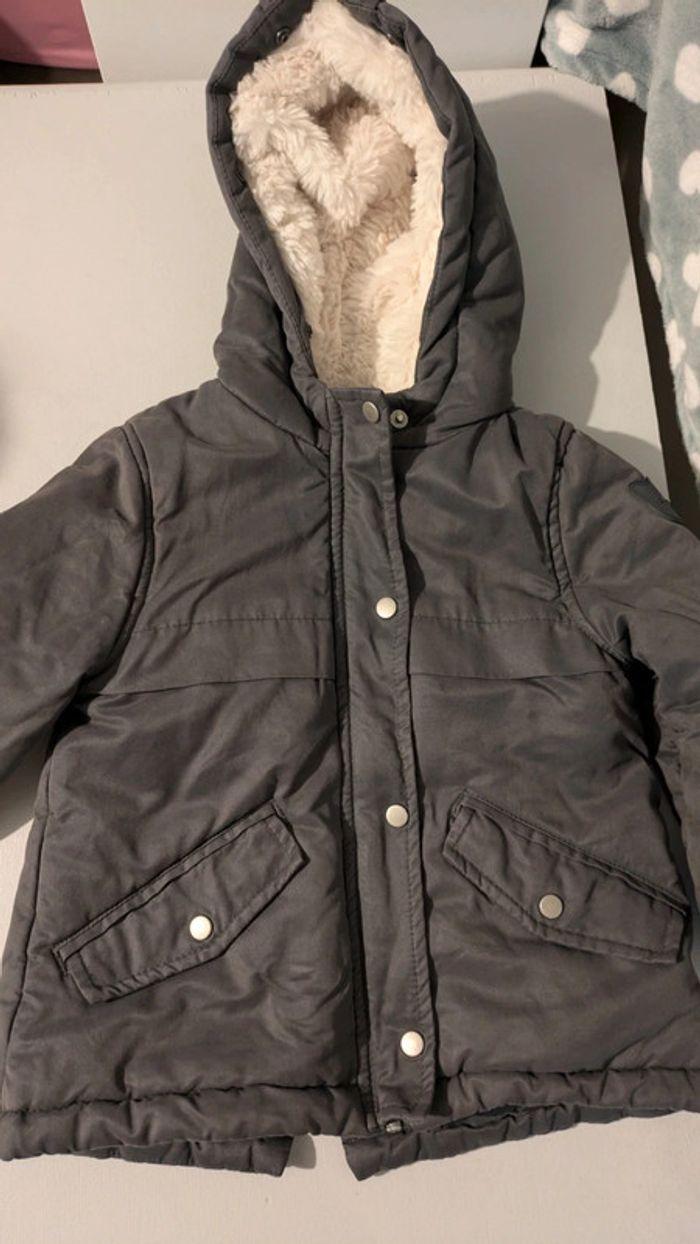 Manteau chaud garçon 2 ans - photo numéro 1