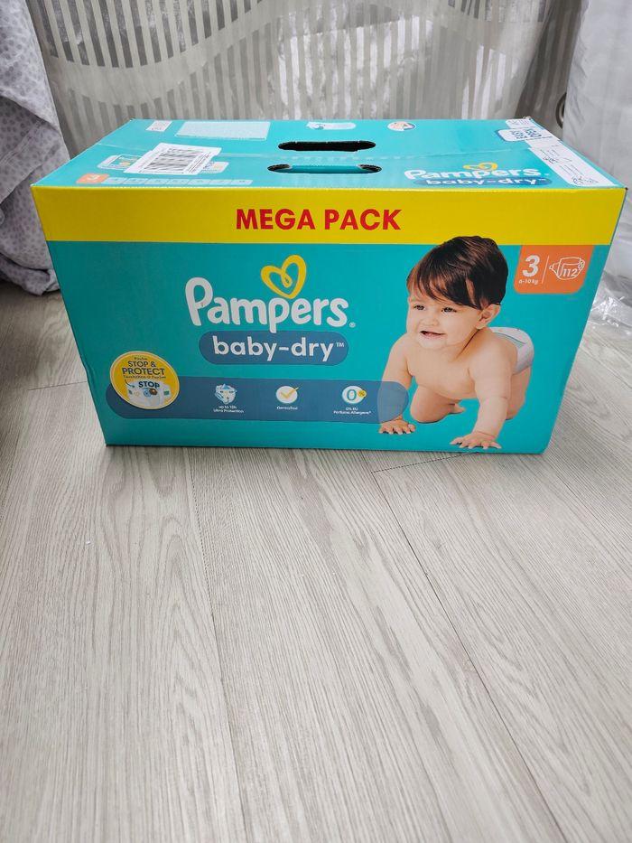 Mega pack pampers , 112 couches
Taille 3 ( 6/10kg)
Neuf, jamais ouvert - photo numéro 2