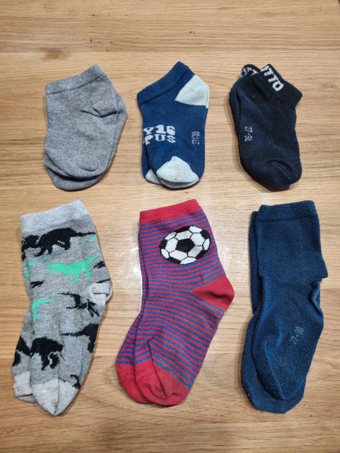 Lot de 3 paires de chaussettes et 3 paires de socquettes 27/30