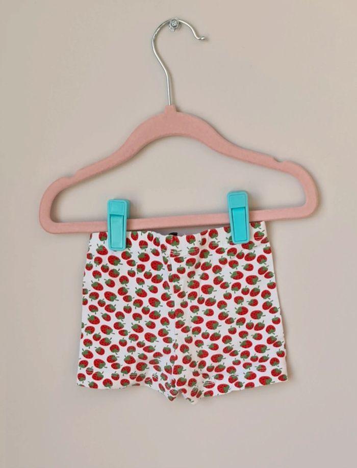 Short-cycliste court motif fraise TEX - photo numéro 2