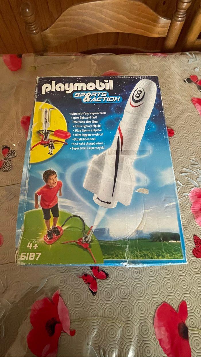 Playmobil 6187 Fusée avec Plateforme de Lancement NEUF - photo numéro 1