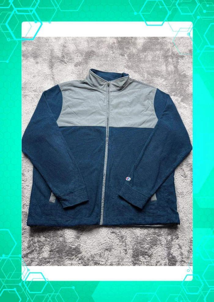 👕 Veste champion Bleu Marine et gris  Taille XL 👕 - photo numéro 1