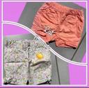 Lot 2 shorts 6 mois été