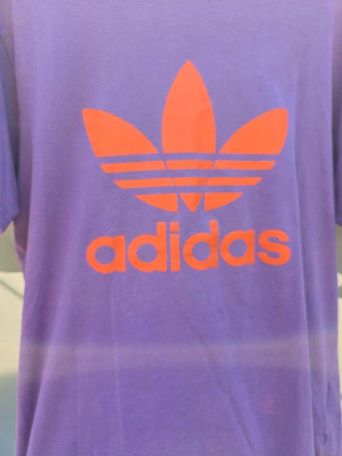 T-shirt Vintage Adidas L - photo numéro 2