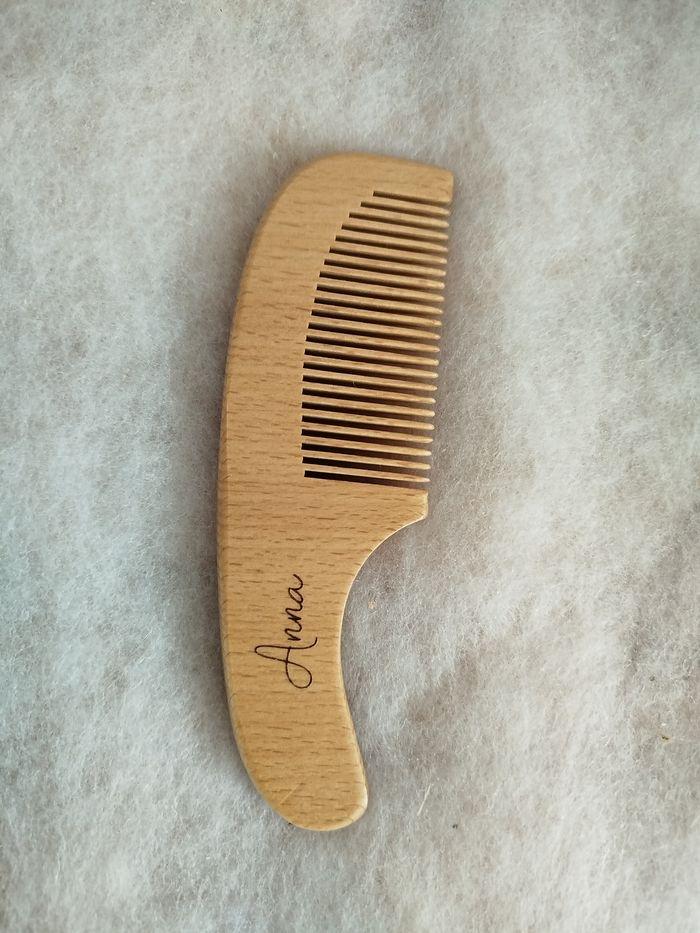 Brosse et peigne bébé personnalisé - photo numéro 4