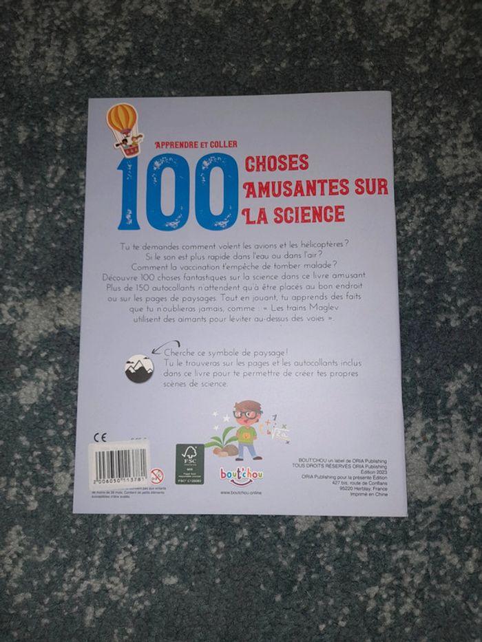 Lot apprendre et coller 100 choses amusantes sur - photo numéro 4