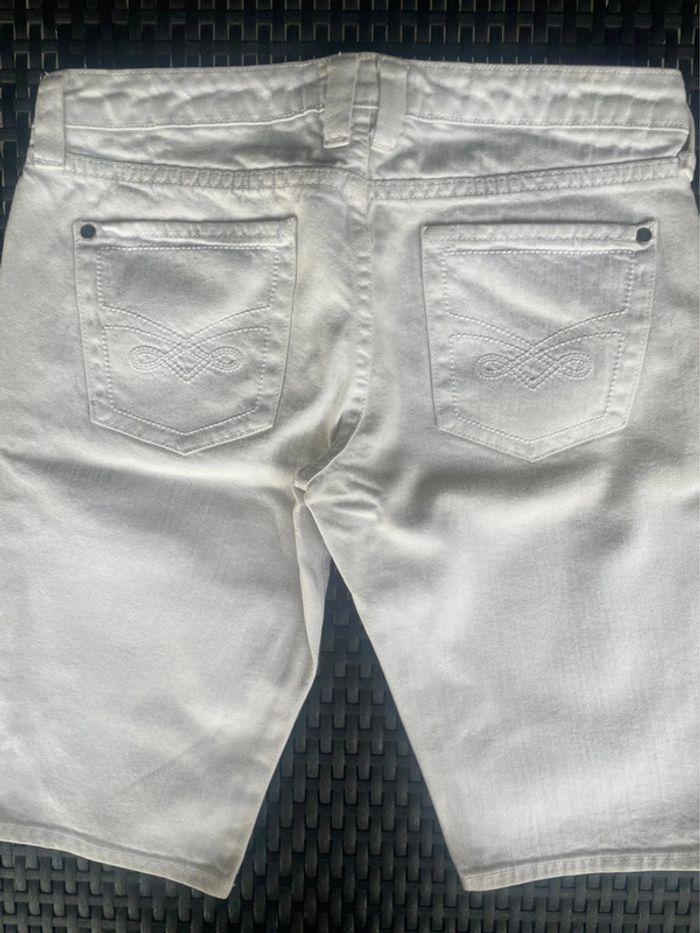 Short en jeans blanc - Ranahan Jeans - photo numéro 4