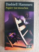 Livre "Papier tue-mouches" Dashiell Hammett