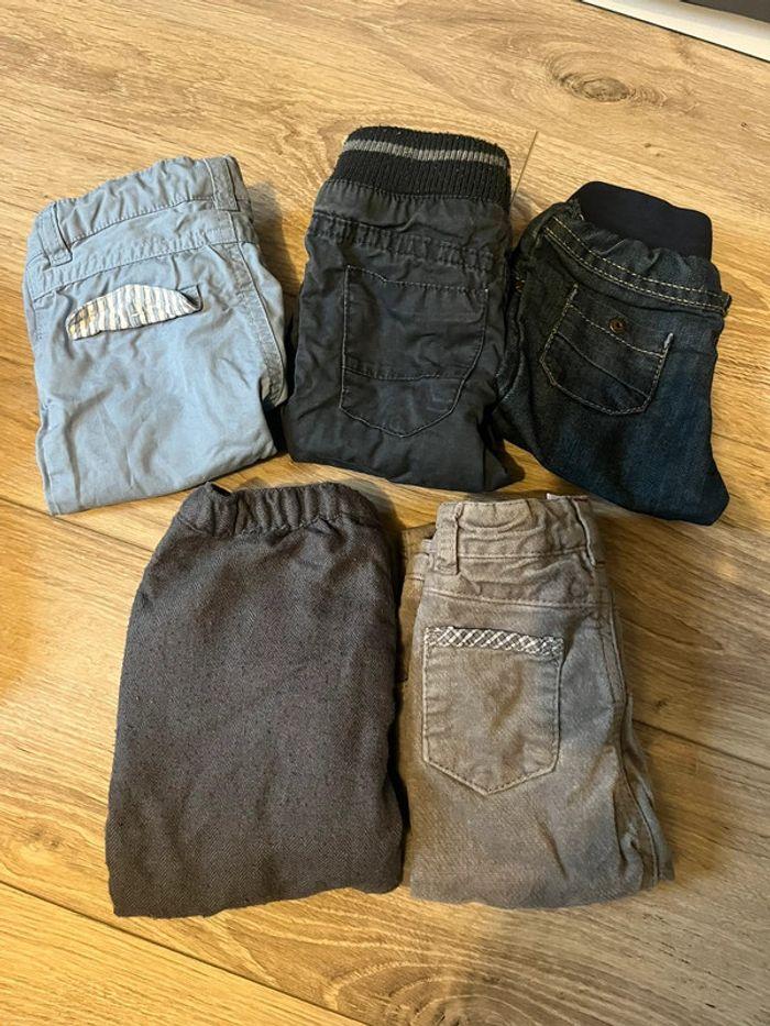 Lot de 11 pantalons garçon 6 mois - photo numéro 1